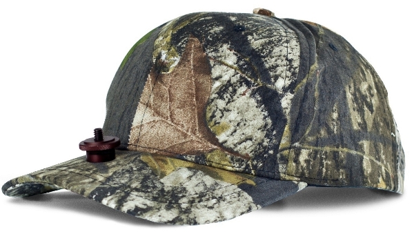 Casquette support caméra